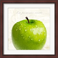 Framed La Pomme Vert