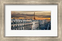 Framed Morning in Paris
