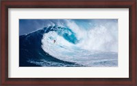 Framed Surfing the Big Wave, Tasmania (detail)