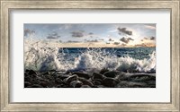 Framed Waves Crashing, Point Reyes, California (detail)
