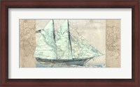 Framed Sailing to the Seas