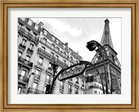 Framed Metropolitain, Paris