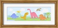 Framed Li'l Dinos