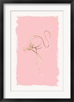 Graceful Bird I Framed Print