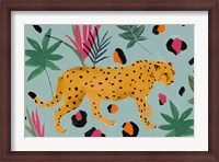 Framed Walking Cheetah II