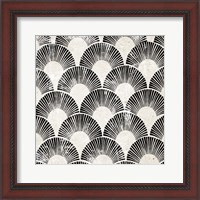 Framed White Art Deco III