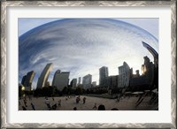 Framed Bean Chicago
