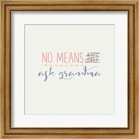 Framed Grandma Inspiration II Color