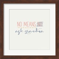 Framed Grandma Inspiration II Color