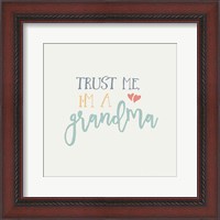 Framed Grandma Inspiration I Color