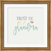 Framed Grandma Inspiration I Color