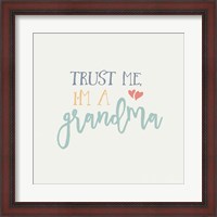 Framed Grandma Inspiration I Color