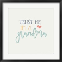 Framed Grandma Inspiration I Color