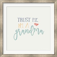 Framed Grandma Inspiration I Color