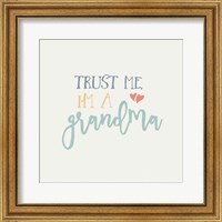 Framed Grandma Inspiration I Color