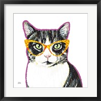 Framed Bespectacled Pet III