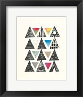 Framed Triangles with Border