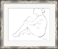 Framed Nude Sketch IV