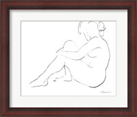 Framed Nude Sketch IV