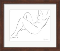 Framed Nude Sketch II