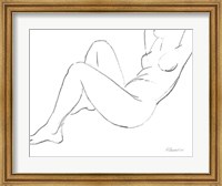 Framed Nude Sketch II
