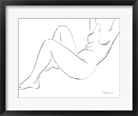 Framed Nude Sketch II