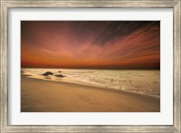 Framed Marthas Vineyard Beach III