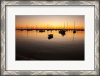 Framed Marthas Vineyard Sunset II