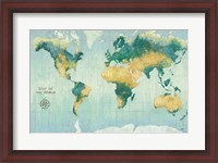 Framed Golden Earth