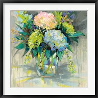 Framed Hydrangeas from the Garden