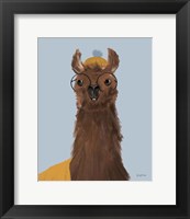 Framed Delightful Alpacas III