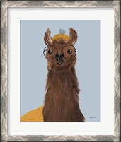 Framed Delightful Alpacas III