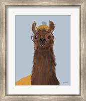 Framed Delightful Alpacas III