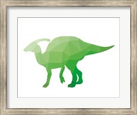 Framed Geo Dinosaur IV