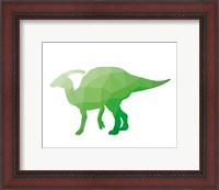 Framed Geo Dinosaur IV