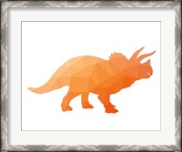 Framed Geo Dinosaur III