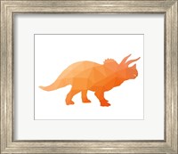 Framed Geo Dinosaur III