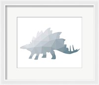 Framed Geo Dinosaur II