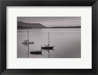 Framed Bellingham Bay BW
