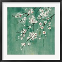 Cherry Cloud I Jade Framed Print