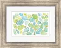 Framed Seaglass Abstract