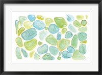 Framed Seaglass Abstract