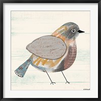 Framed Painterly Bird
