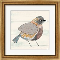 Framed Painterly Bird