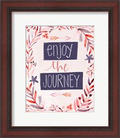 Framed Enjoy the Journey