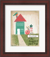 Framed 'Happiest Home' border=