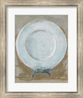 Framed Dinner Plate II