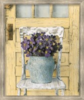 Framed Cottage Bouquet II