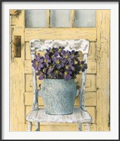 Framed Cottage Bouquet II