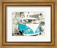 Framed Hippie Van